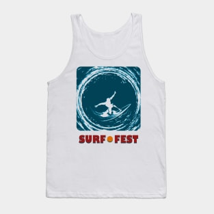 Surf Fest Emblem Tank Top